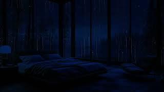 Undisturbed Sleep with Rain and Light Thunder Sounds No Light - Wake Refreshed