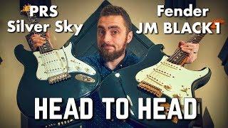 PRS Silver Sky vs Fender Black1 John Mayer Signature  Head To Head Demo By Rhett Shull