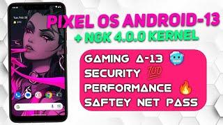 Pixel OS Feb-Build For Poco F1  Android 13 Best Gaming Rom  Gaming Review benchmark and FPS Test