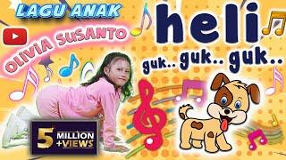 HELI guk guk guk  Anjing Kecil artis Olivia Susanto #laguanak #viral #anjing #oliviasusanto #dog