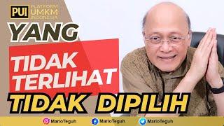 YANG TIDAK TERLIHAT TIDAK DIPILIH - MARIO TEGUH SUCCESS VIDEO #video #podcast #marioteguh #pilihan