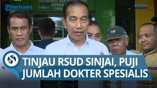 Tinjau RSUD Sinjai Jokowi Puji Jumlah Dokter Spesialis yang Memadai