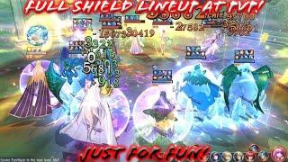 Saint Seiya Awakening KOTZ - Full Shield Lineup at PvP Just for Fun