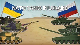 Leopard Abrams and Challenger Tanks in Ukraine