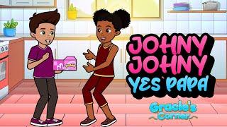 Johny Johny Yes Papa  Gracie’s Corner  Nursery Rhymes + Kids Songs