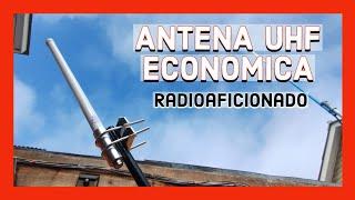  ANTENA UHF PARA RADIOAFICION  y adivina es económica  Radioaficionado