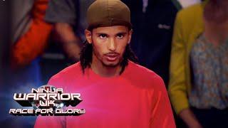 EXTRA Shakade Khan VS Tim  Ninja Warrior UK