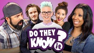 DO PARENTS KNOW YOUTUBE STARS? REACT Do They Know It?