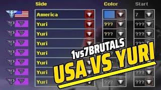Red Alert 2  USA vs 7 Brutal Yuris
