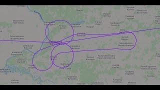 Как ак Победа поддержала Дзюбу в небе над Нефтекамском