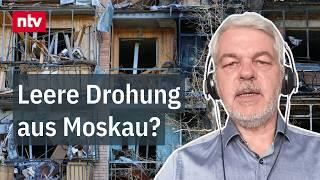 Wie will Russland denn noch härter vorgehen? Masala lässt Drohung kalt  ntv