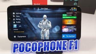 Pocophone F1 Gaming test after updates May 2019 High end games 60 FPS Android games