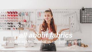 Fashion Design 101  all about fabrics