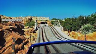 4K Radiator Springs Racers - POV Full Ride - Cars Land -Disney California Adventure