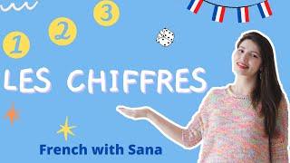 French for beginners apprendre les chiffres en français de 1 à 10.