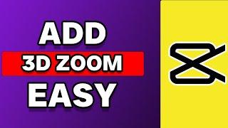 How To Add 3D Zoom In Capcut PC Alternative