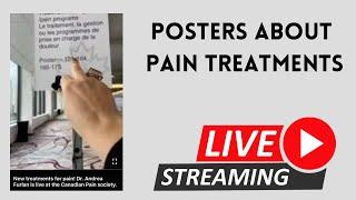 New treatments for pain Dr. Andrea Furlan is live at the Canadian Pain society.