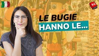 VLOG Bologna Significato di LE BUGIE HANNO LE GAMBE CORTE  Imparare italiano