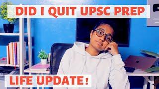 Did I Quit UPSC Prep??   Plan B and Life Update  Don’t miss out