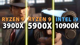 AMD Ryzen 9 5900X vs 3900X vs Intel i9-10900K