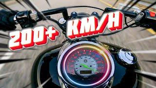Yamaha xvs drag star 1100 acceleration top speed