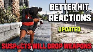 New Update Mod for LSDPFR - Better Hit Reaction - LSPDFR mods