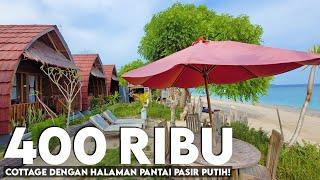 LIBURAN DOSIS VITAMINSEA MAKSIMAL  Cottage Pantai Pasir Putih  Review Santen Beach Bungalows