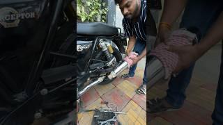 Royal Enfield Interceptor 650 Exhaust Change Aew Megaphone  #royalenfield #interceptor650