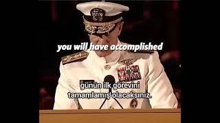 DÜNYAYI DEĞİŞTİRMEK İSTİYORSAN YATAĞINI TOPLA