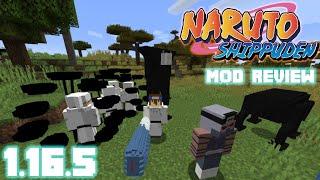 1.16.5 Naruto Shippuden Minecraft Mod Review