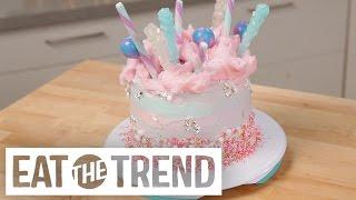 Cotton Candy Cake  Eat the Trend