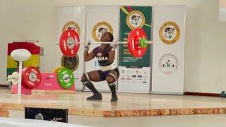 African Games 2023 How Ghana’s Winnifred Ntumi Won First Medal  FULL VIDEO of Weightlifting️