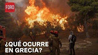 Incendio en Grecia  Hallan cuerpos calcinados de migrantes - Paralelo 23