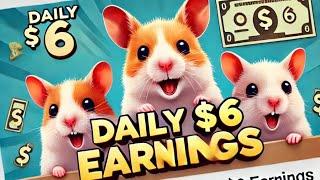 Günlük 6 Dolar Kazan   Yeni Hamster Kombat Dolar Kazanç Sistemi   İnternetten Kazanç 