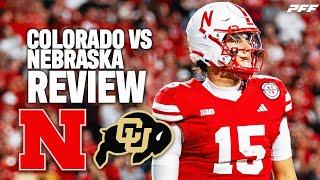 Colorado vs. Nebraska Review  PFF Grade Release Show