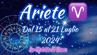 Ariete ️ dal 15 al 21 Luglio 2024 #ariete #previsionisettimanali #oroscopoariete #tarocchiamore