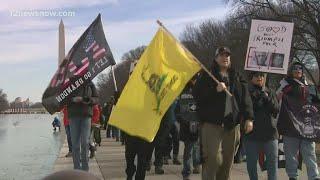 Thousands gathered at Washington D.C. for Defeat the Mandates rally on Sunday