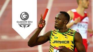 Jamaica break Commonwealth 4x100m record - Usain Bolt  Unmissable Moments