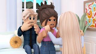 EVIL Step-Daughter Hates my FAMILY **BREAK UP**  Bloxburg Family Roleplay wvoices