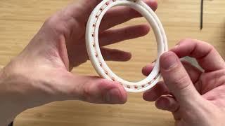 How to Assemble The Cheap Ultra Thin Parametric 3D Printed Ball Bearings