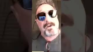 The fragility of society John McAfees last interview