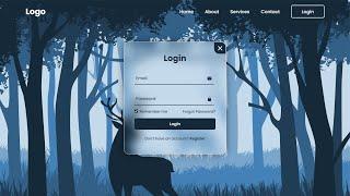 How To Make A Website With Login And Register  HTML CSS & Javascript