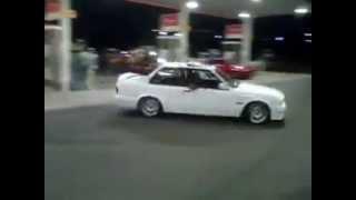South Africa Mzansis best BMW 325is gusheshe spinning at a garage