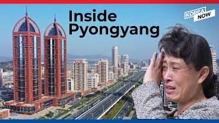 Tour of North Korea’s “new town” in Pyongyang with buildings shaped like missiles