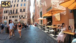 Busy Daytime Walk Tour Obelisk of Montecitorio to Piazza Navona Rome