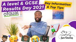 A Level & Gcse Results Day 2021 - Key Information & Top Tips