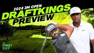 2024 3M Open DFS Preview - Picks Strategy Fades  The First Cut Podcast