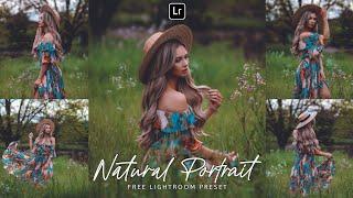 Natural Portrait Lightroom Preset  Lightroom Mobile Preset Free DNG & XMP  lightroom presets