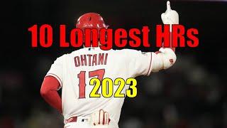 The Longest Home Runs of the 2023 MLB Season