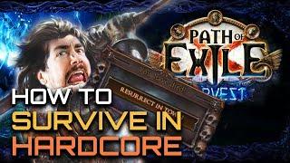 How to survive in Hardcore PoE university